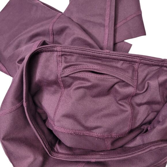 Core 10 Women All Day Comfort High-Waist Side-Pocket Yoga Legging Purple Small - Picture 10 of 13
